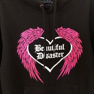 Beautiful Disaster “Angel” hoodie BRAND NEW